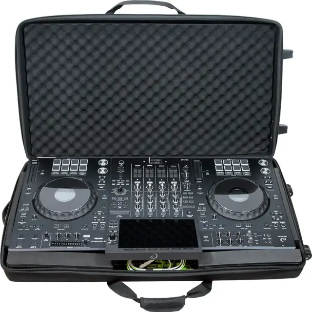 WALKASSE W-MCB-XDJAZ-W Shockproof Eva Case Alphatheta® XDJ-AZ Black (Wheels Shoulder bag). 3