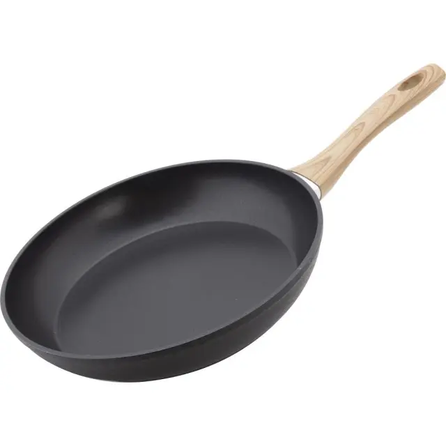 Τηγάνι NATUR Αντικολλητικό Αλουμινίο 28cm Lamart LT1244 Μαύρο