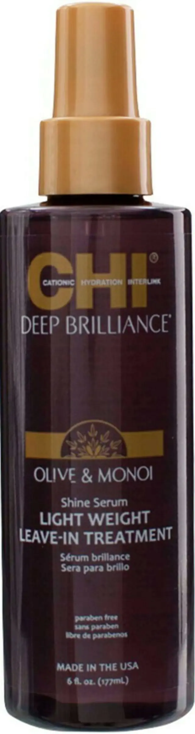 CHI Ορός Μαλλιών Deep Brilliance Serum Light Weight Leave-In Treatment 177ml