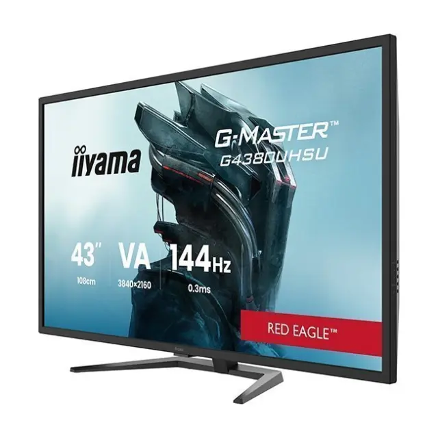iiyama Monitor 43" G-Master G4380UHSU-B2 Red Eagle VA 4K (G4380UHSU-B2) 2