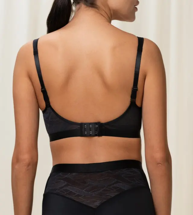 Triumph Σουτιέν Airy Sensation W01 Minimizer Μαύρο 3