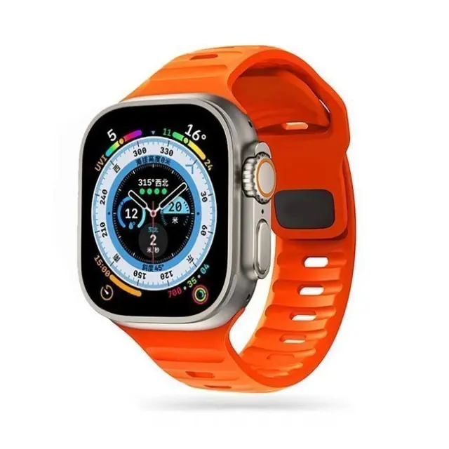 Tech-Protect IconBand Line Strap Apple Watch 4 / 5 / 6 / 7 / 8 / 9 / SE / Ultra 1 / 2 42/44/45/49mm Orange