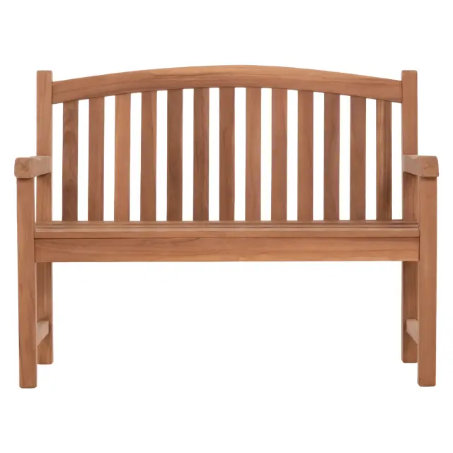 ΠΑΓΚΑΚΙ ΚΗΠΟΥ 2ΘΕΣΙΟ FB96651 ΞΥΛΟ TEAK--ΦΥΣΙΚΟ 120x60x95Υεκ. 3
