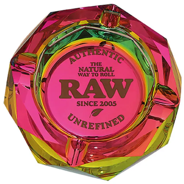 RAW Crystal Ashtray Rainbow - Τασάκι Raw Κρυστάλλινο 3