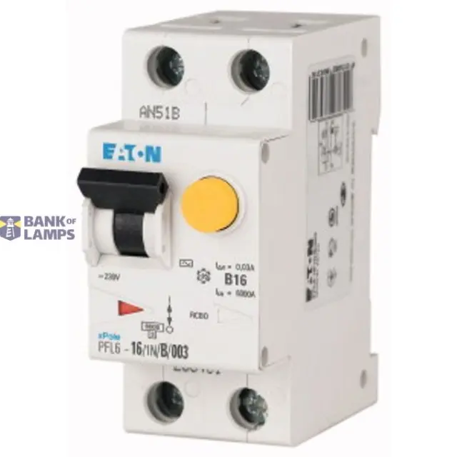 PFL6-20/1N/C/003-A RCD+MCB combination 20A 30mA 1P+N C/A