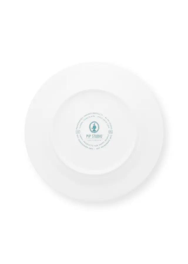 PIP STUDIO ΠΟΡΣΕΛΑΝΙΝΟ ΠΙΑΤΟ ΦΑΓΗΤΟΥ FLOWER FESTIVAL ΜΠΛΕ 26,5cm - One size 3