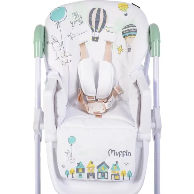 Moni Καρεκλάκι Φαγητού Muffin Mint 3801005150694 3