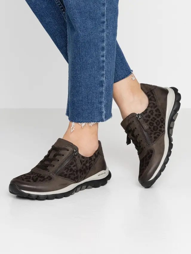 Gabor Sneakers Γυναικείο δέρμα Nubuck Γκρί GAB/76968 60-ANTHRAZIT - 36 2
