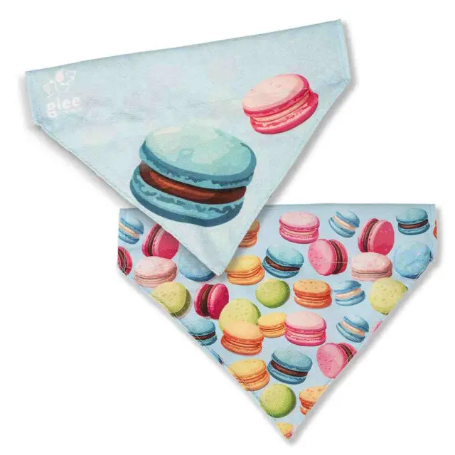 Glee Platinum Macaron - Μπαντάνα Σκύλου M/L 22.5x17x4.5cm 2