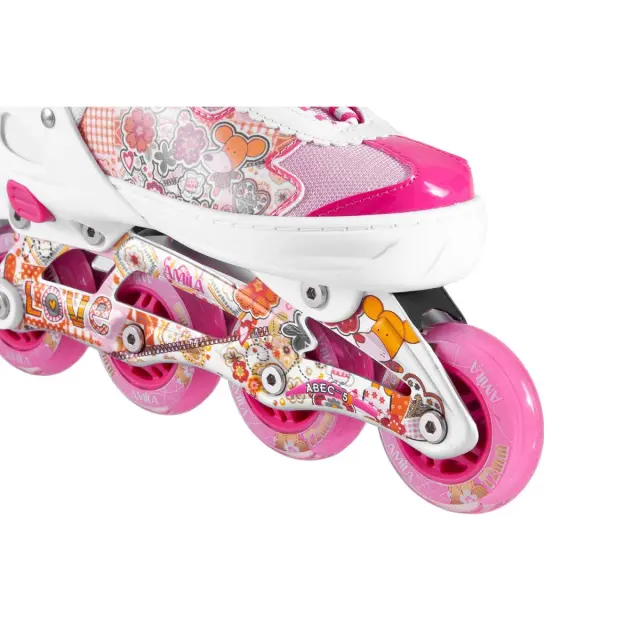 Παιδικά Πατίνια Rollers In-Line Skate Αλουμινίου 37-40 / 48919 (Amila) 2