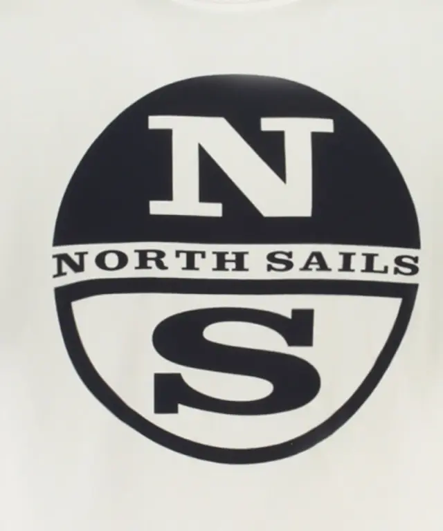North Sails - Ανδρικό Φούτερ Hoodie Regular Fit 993023-000-0105 Λευκό 3