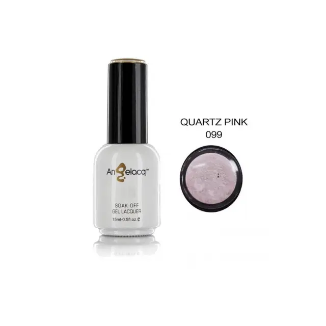 Ημιμόνιμο επαγγελματικό βερνίκι ANGELACQ 15ML - 0.5FL.OZ 099 Perle Quartz