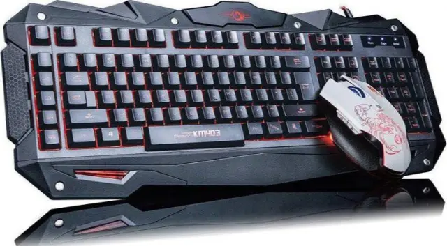 Marvo Gaming Σετ Πληκτρολόγιο με RGB φωτισμό και Ποντίκι KM403
