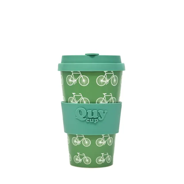 Quy Cup Επαναχρησιμοποιούμενο Ποτήρι (R-Pet) 400ml: Bicycle