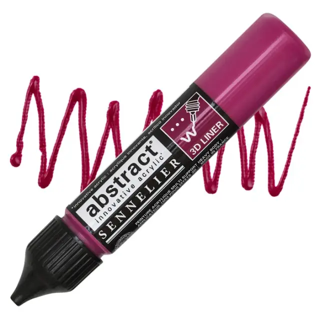 Ακρυλικό 3D Liner Sennelier Abstract 671 Deep Magenta - 27ml