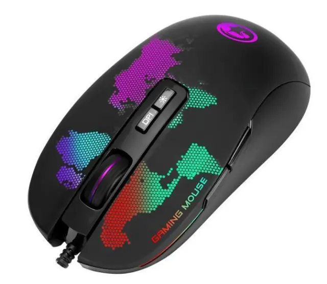 Marvo Scorpion M422 RGB Gaming Ποντίκι 4800 DPI Μαύρο