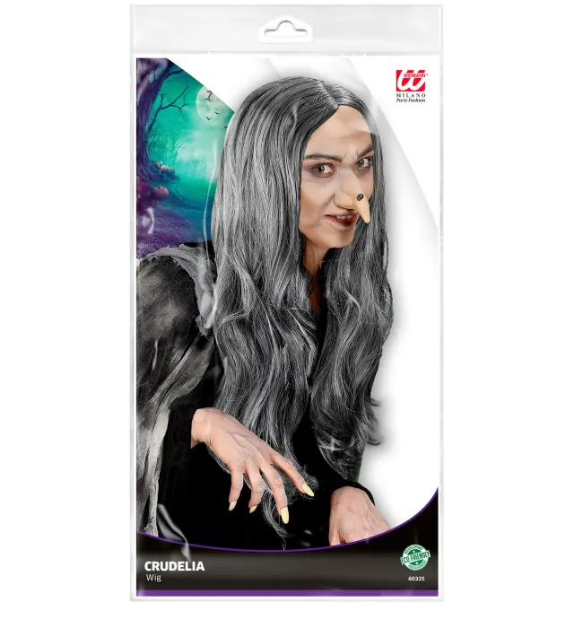 Αποκριάτικο Αξεσουάρ Περούκα Amelia Grey (Widmann) (W-6032S) 2
