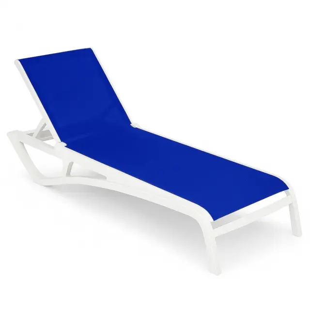 Ξαπλώστρα Πολυτελείας 194x35x70cm Atlantic Blue 8696219398018
