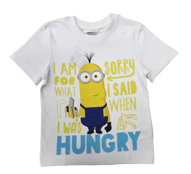 Μπλουζάκι T-shirt Minions White 80101990011 - 6-7 Y (122cm)