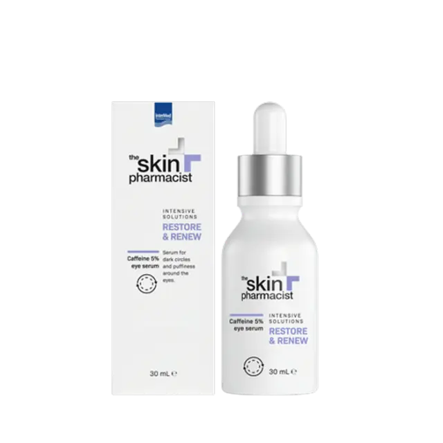 InterMed The Skin Pharmacist Caffeine Eye Serum – Ορός Ματιών για Μαύρους Κύκλους & Σακούλες με Αντιοξειδωτική Δράση