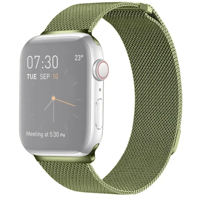 Milanese Band Λουράκι για Apple Watch 38/40/41/42(series 10/11/12)mm - Πράσινο OEM