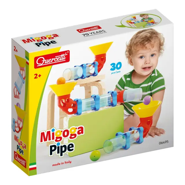 Quercetti Migoga Pipe - Σωλήνας με Μπάλες (2+ ετών) 06495