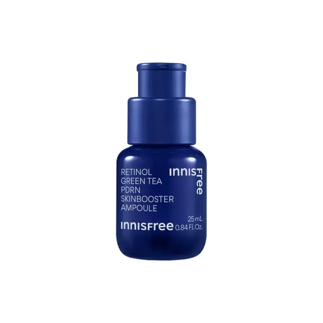 Innisfree Retinol Green Tea PDRN Skin Booster Ampoule Ενισχυμένος Ορός Προσώπου με Ρετινόλη, 25ml