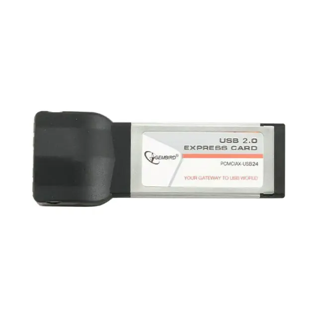 Κάρτα Επέκτασης Λάπτοπ Gembird USB 2.0 4-Port Laptop Card 34mm
