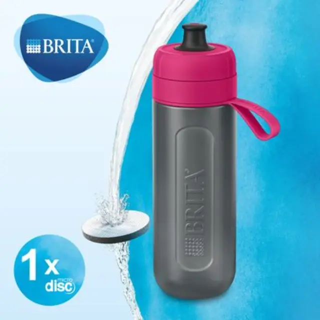 BRITA Μπουκάλι Νερού Fill + Go Active Pink