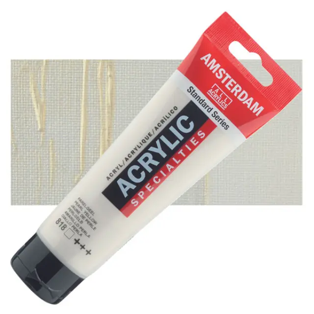 Ακρυλικό Talens Amsterdam 818 Pearl Yellow - 120ml