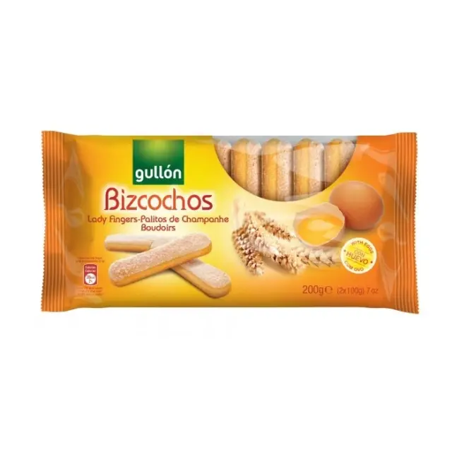 Gullon Μπισκότα Σαβουαγιάρ 200gr