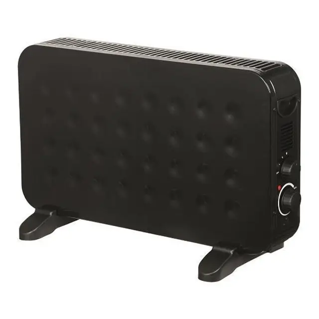 Θερμαντικό Σώμα Convector EUROLAMP 300-41606 Μαύρο 2000W