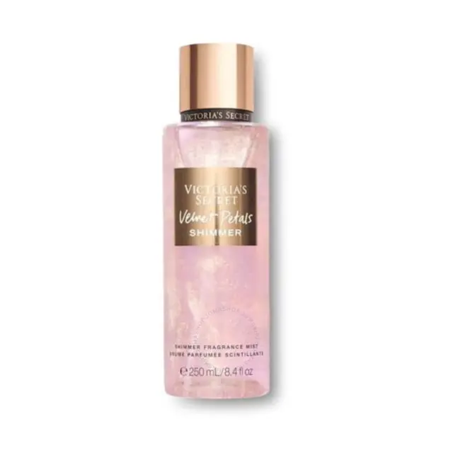 Victoria's Secret Shimmer Fragrance Mist Body Spray Velvet Petals 250ml