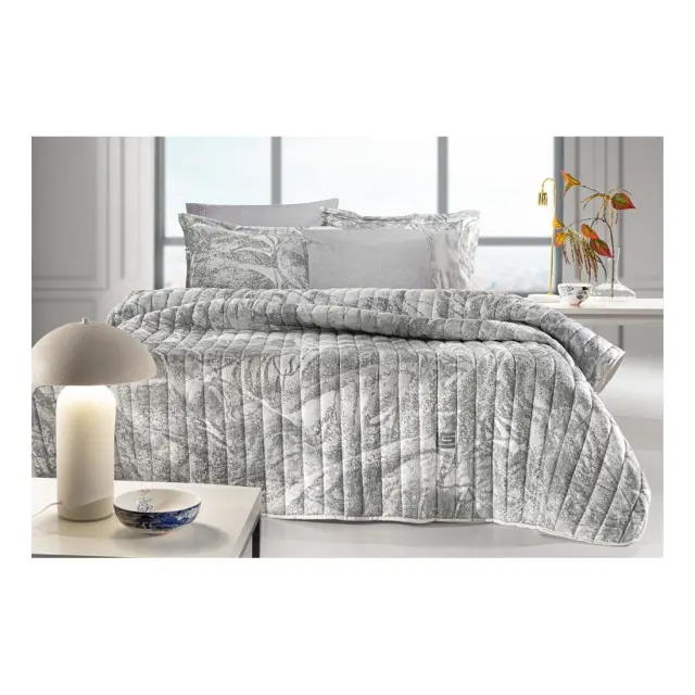 Κουβερλί Υπέρδιπλο Guy Laroche Drama Grey 220x240