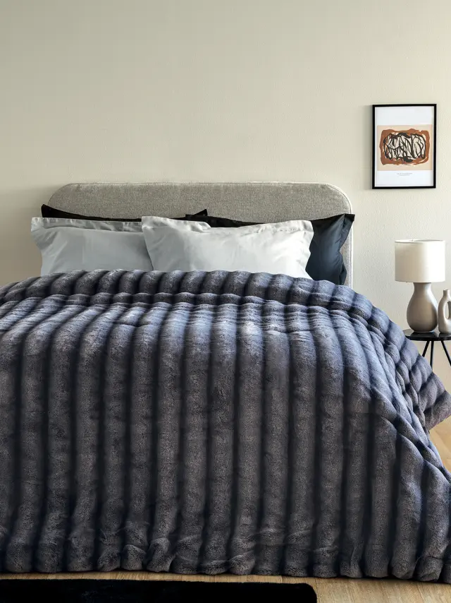 Κουβερτοπαπλωμα Υπερδιπλο Cate Collection 230x250 CATE GREY Palamaiki - Υπέρδιπλο 230x250
