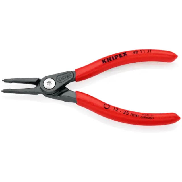 Knipex 4811J1 - Μυτοτσίμπιδο ασφαλειών ίσιο χωρίς ελατήριο, 12-25mm Νο180mm 2