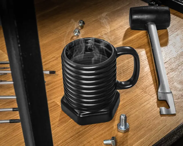 Screw Mug 360ml-Black 2