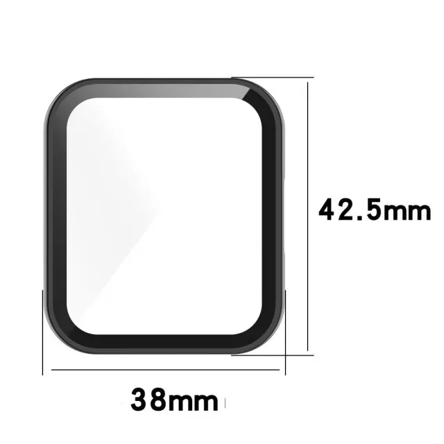 360 Προστασία για Xiaomi Mi Watch 2 Lite- Black OEM 3