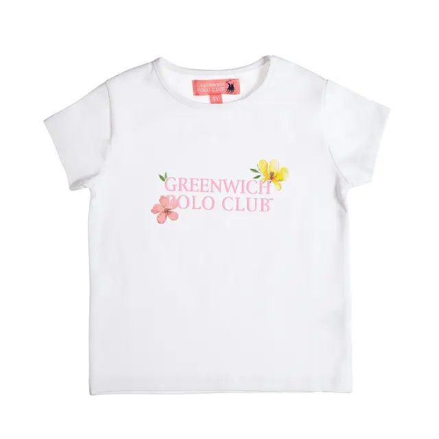 Μπλούζα Greenwich Polo Club με ανάγλυφα και glitter στοιχεία