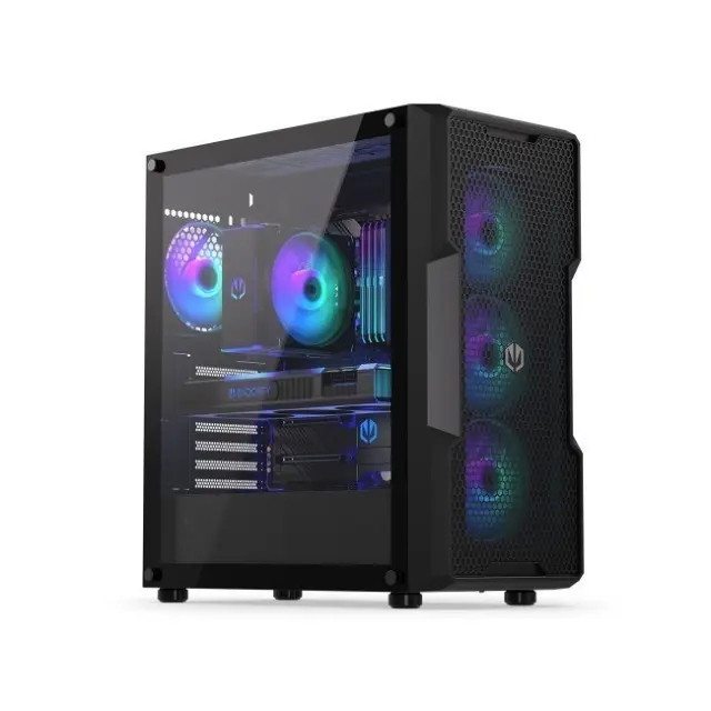 ENDORFY PC Case Regnum 400 ARGB ATX Midi Tower Black (EY2A009)