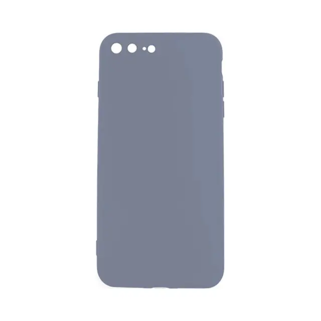 Θήκη Σιλικόνης Soft Back Liquid Silicone Case Για Apple iPhone 7 Plus / 8 Plus Μπλε