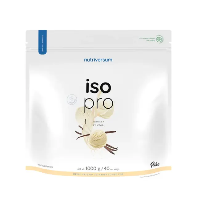 Nutriversum Iso Pro Vanilla, 1000 g