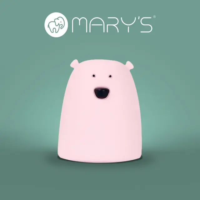 Φωτιστικό επαναφορτιζόμενο MARY S LED LAMP BEAR SMALL PINK RGB+WW/NB -MW20784