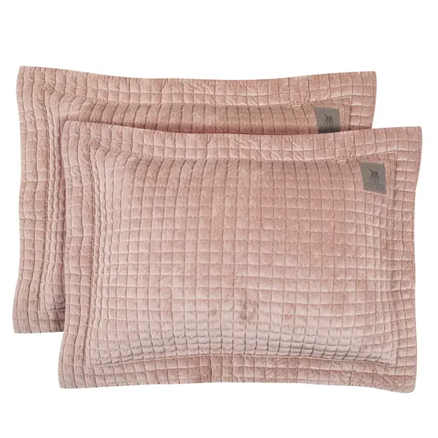 Ζεύγος Μαξιλαροθήκες 50x70+7 Oxford Classic Greenwich Polo Club 4431 Nude 100% Microfiber