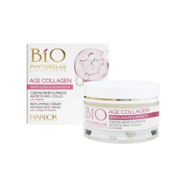 Phytorelax Age Collagen Anti-Aging Plumping Cream Face-Neck Κρέμα Προσώπου & Λαιμού Αντιγήρανσης 50ml