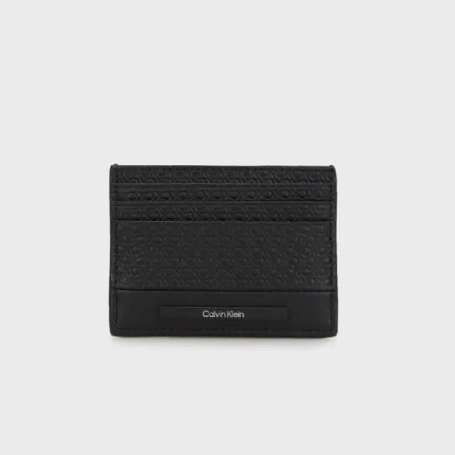 Δερμάτινη Καρτοθήκη Calvin Klein K50K511264-0GL Μαύρο - Single Size