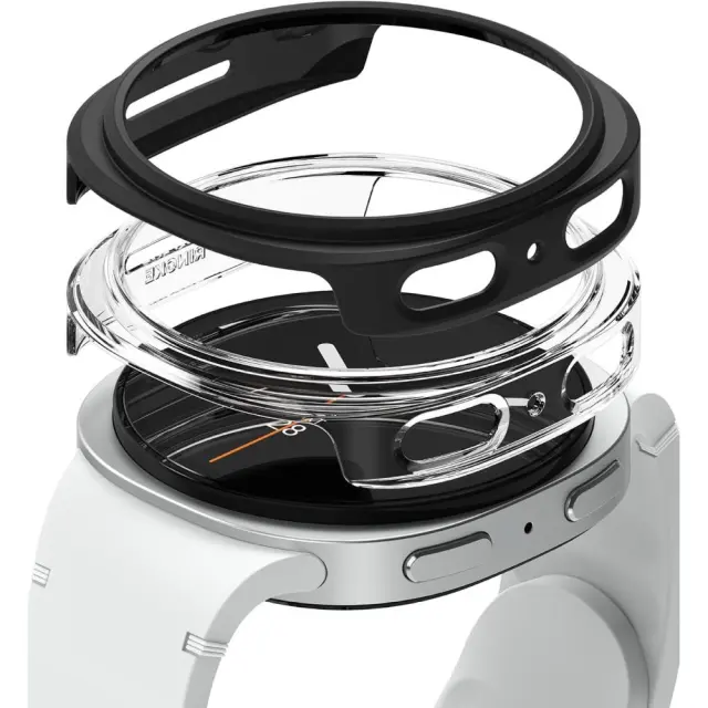 Ringke Slim 2-pack Galaxy Watch 8 / 9 (44 Mm) Clear & Matte Black