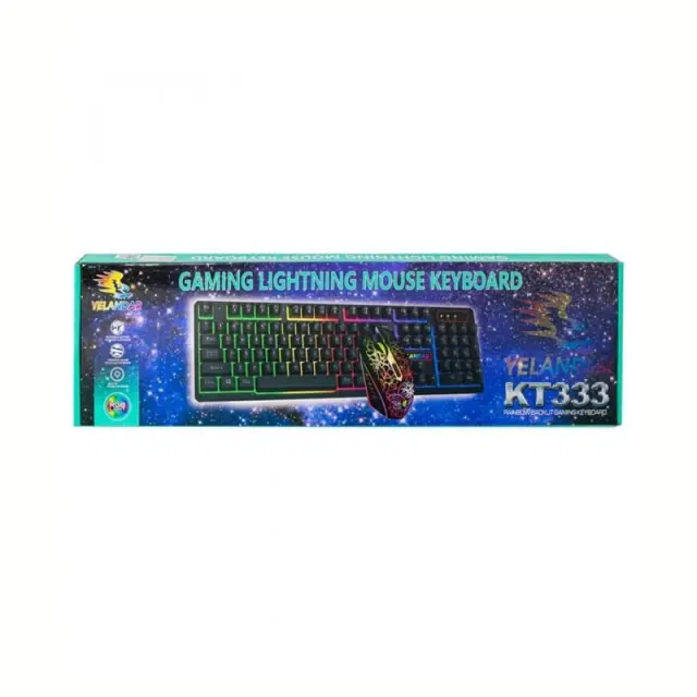 Yelandar Gaming Πληκτρολόγιο και ποντίκι KT333 560029 3