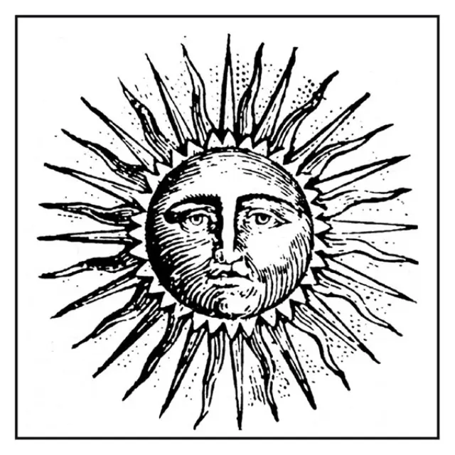Σφραγίδα Stamperia Εύκαμπτη HD - 10x10cm - Alchemy Sun