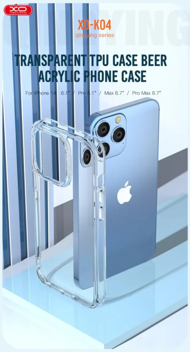XO K04 Θήκη Σιλικόνης iPhone14 Pro Max 6.7" 16.011.0008 2